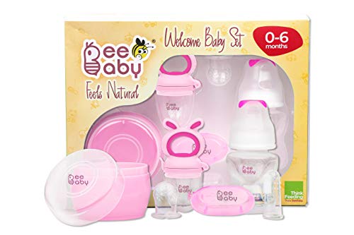 BeeBaby Newborn Welcome Baby Set / Gift Set. 0M+ (Pink) - Image 1