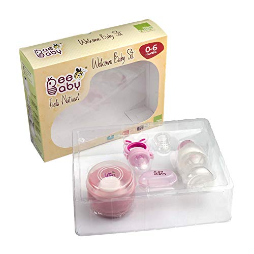 BeeBaby Newborn Welcome Baby Set / Gift Set. 0M+ (Pink) - Image 3