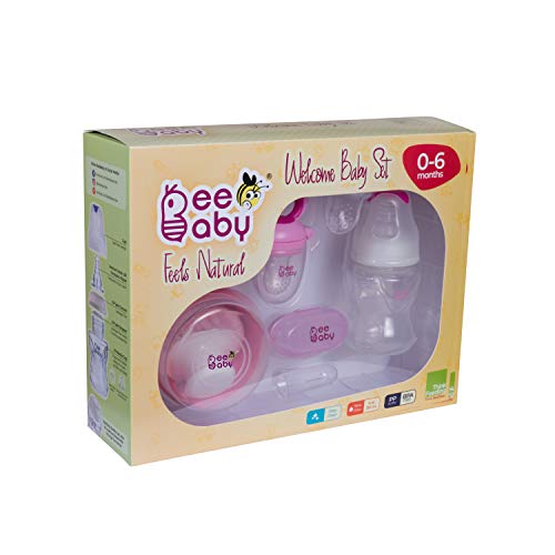 BeeBaby Newborn Welcome Baby Set / Gift Set. 0M+ (Pink) - Image 2