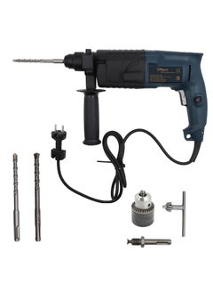 Hillgrove Hillgrove HGCM1001M6 20mm 750W Hammer Impact Drill Machine ForwardReverse Rotation with 3 Bits and Drill Chunk13mmSDS Adapter for Making Holes in MetalWoodConcrete  - Image 1
