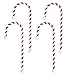 HAUTE DECOR Haute Decor CC0402R Candy Cane Stocking Holder, 4-Pack, Classic Red and White  - Image 2