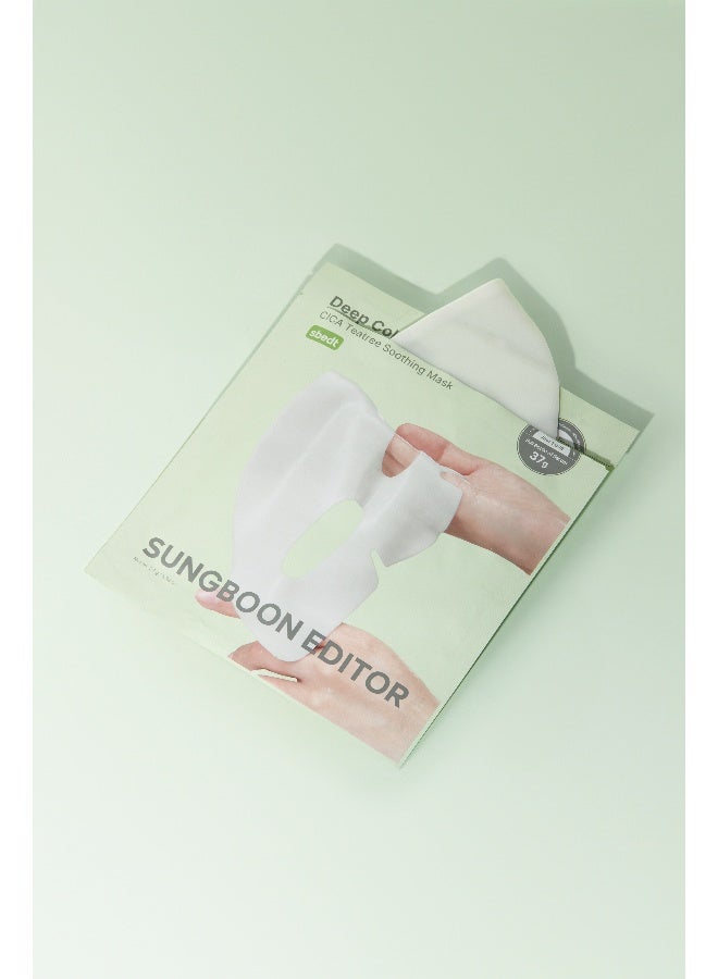 SUNGBOON EDITOR قناع سونغ بون محرر الكولاجين العميق سيكا شجرة الشاي 37غ*4ea - Image 3