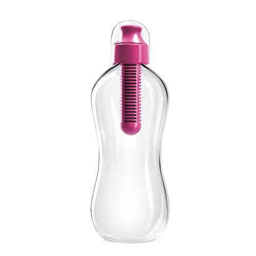 Bobble Plastic Filter Water Bottle, 550ml, Magenta - Image 1