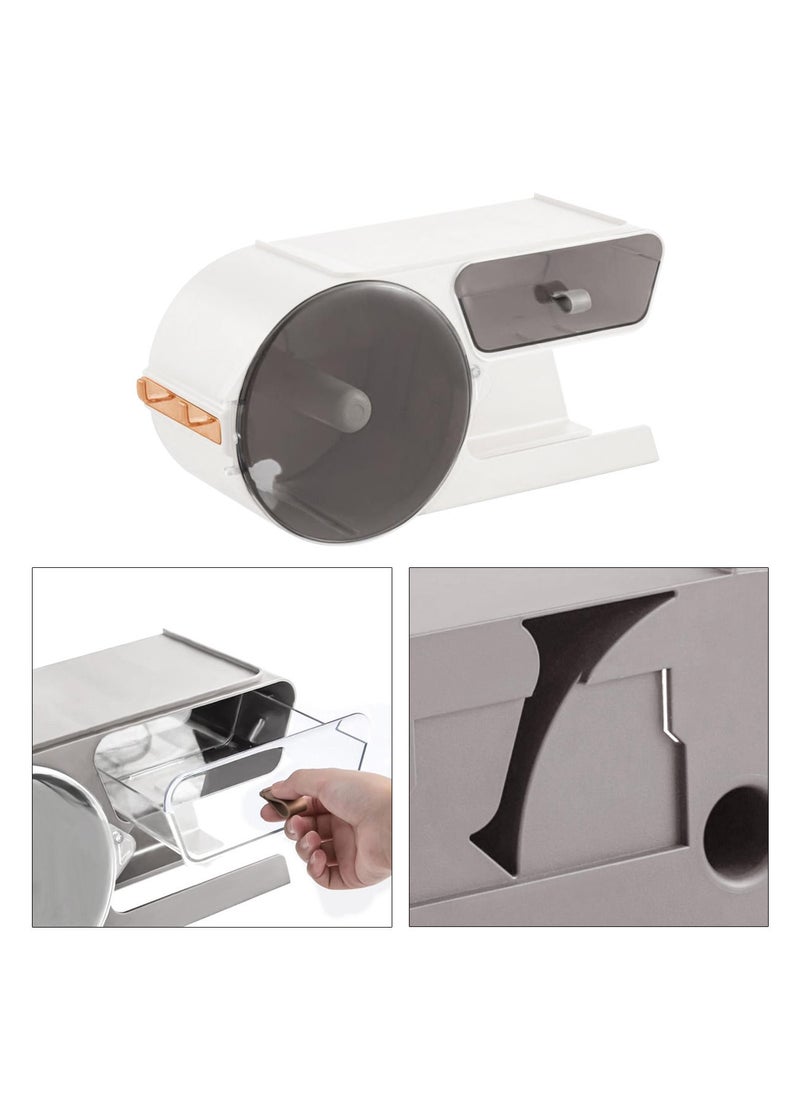 AIWANTO Wall mounted Multi-function Bathroom Tissue Storage Rack  - Image 3