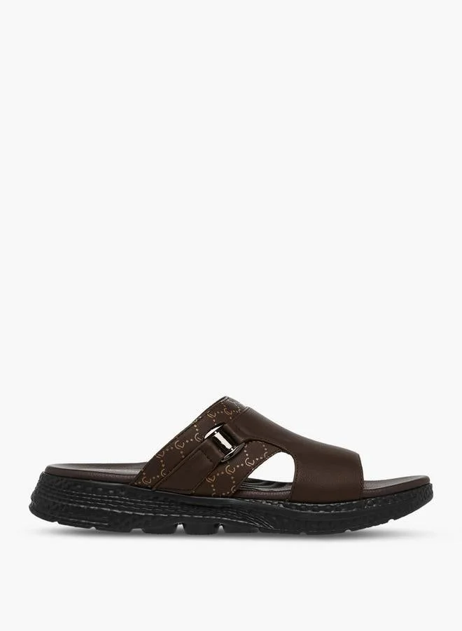Le Confort Panelled Slip-On Sandals