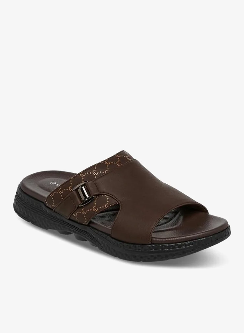 Le Confort Panelled Slip-On Sandals