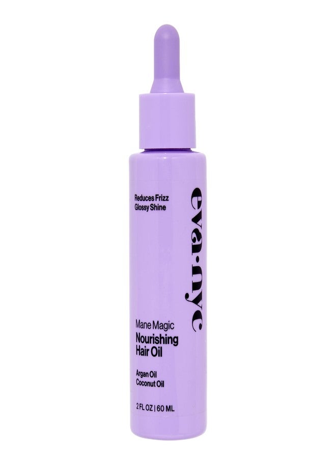 Eva NYC EVA·NYC Eva NYC Mane Magic Nourishing Hair Oil, Infused with Argan Oil and Coconut Oil, 2.0 fl oz, Clear - Image 1