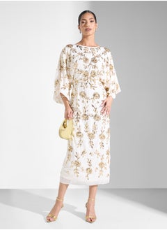 Frock and Frill Embellished Midi Dress  - Image 4