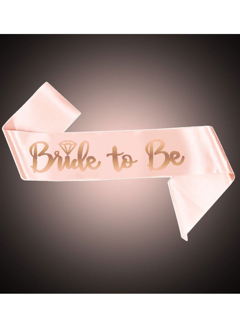 MARGOUN Bride To Be Sash Party Wedding Decorations Party Favors Accessories Pink - Image 2