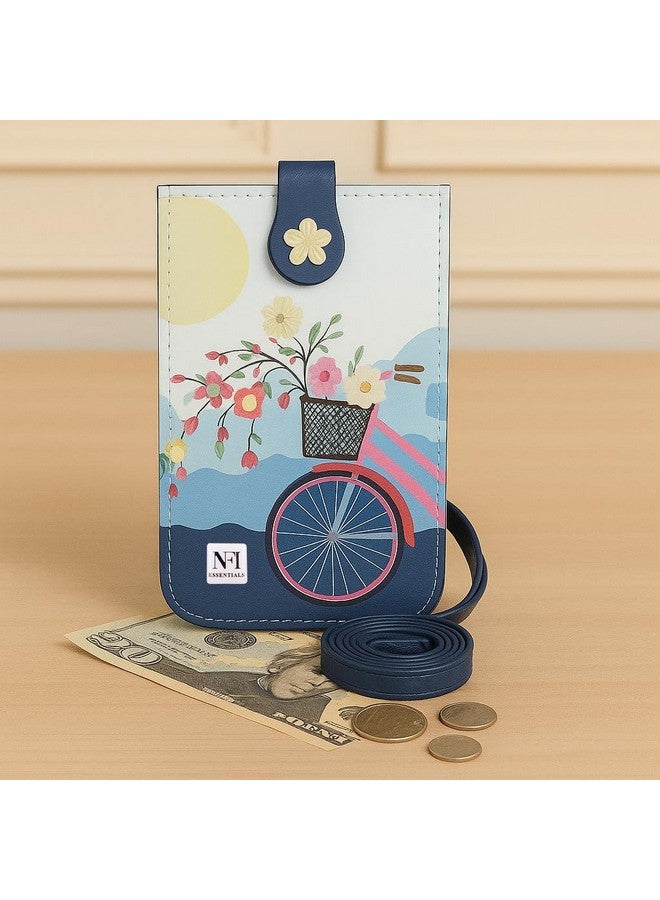 NFI essentials حقيبة كروس بودي صغيرة للنساء من NFI essentials، حاملة هاتف محمول، حقيبة محفظة، حقيبة كتف، حقيبة كلاش مطبوعة، حقيبة هاتف للفتيات - Image 5