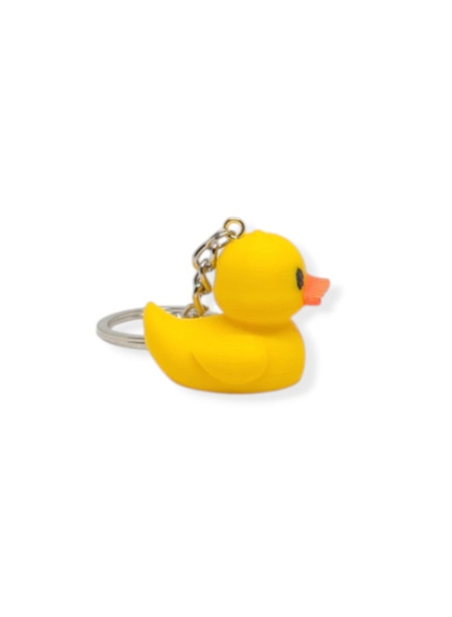 Cute Animal Keychain Medal, Mini Figure Collectible Charm - Backpack & Keys Accessory, Fun Gift for Boys & Girls of All Ages, Suitable for Kids – Mini Duck - Image 3