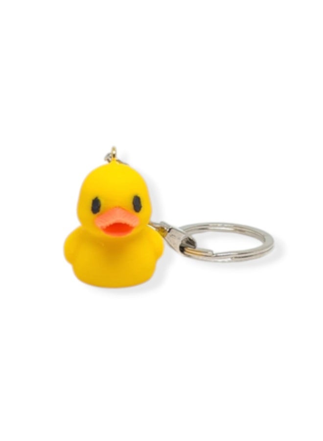Cute Animal Keychain Medal, Mini Figure Collectible Charm - Backpack & Keys Accessory, Fun Gift for Boys & Girls of All Ages, Suitable for Kids – Mini Duck - Image 2