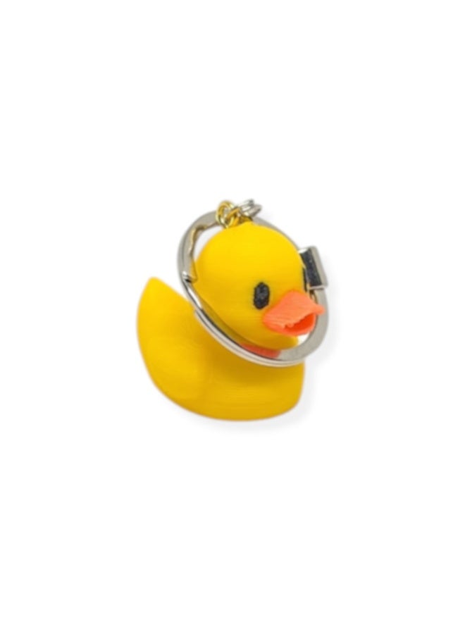 Cute Animal Keychain Medal, Mini Figure Collectible Charm - Backpack & Keys Accessory, Fun Gift for Boys & Girls of All Ages, Suitable for Kids – Mini Duck - Image 5