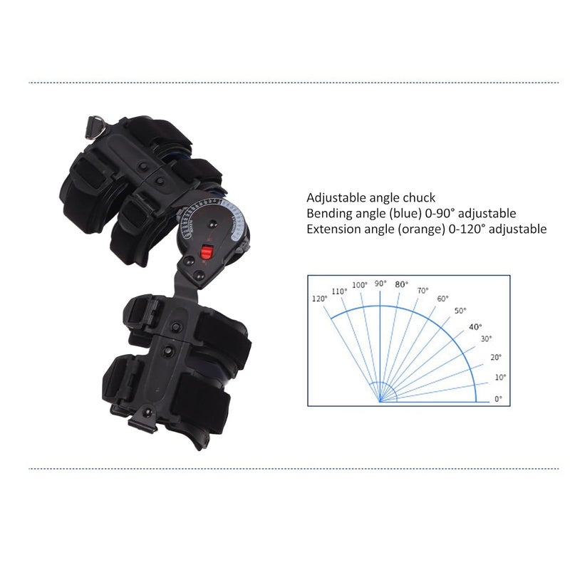 كلاراكو دعامة كوع بمفصلة قابلة للتعديل من كلاركو، مصنوعة من قماش يسمح بمرور الهواء، قابلة للإزالة والغسل، مع حزام لدعم التعافي من إصابات الذراع (لليد اليسرى) - Image 2