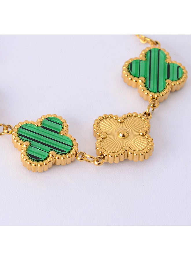 اخر العنقود انسيال يد للنساء  ورقة كلوفر - Image 2