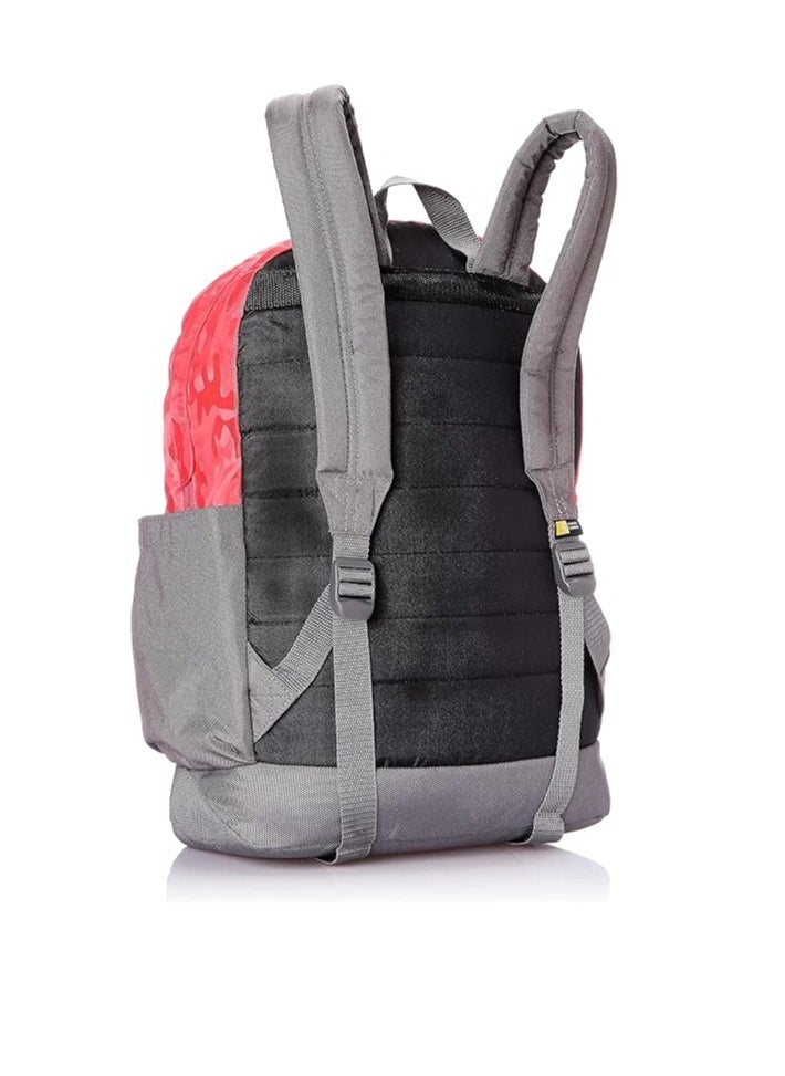 CCAM-2126BK Founder Backpack 15.6" Red Gray Built to last with premium woven body material combined with padded, durable 1200D polyester base