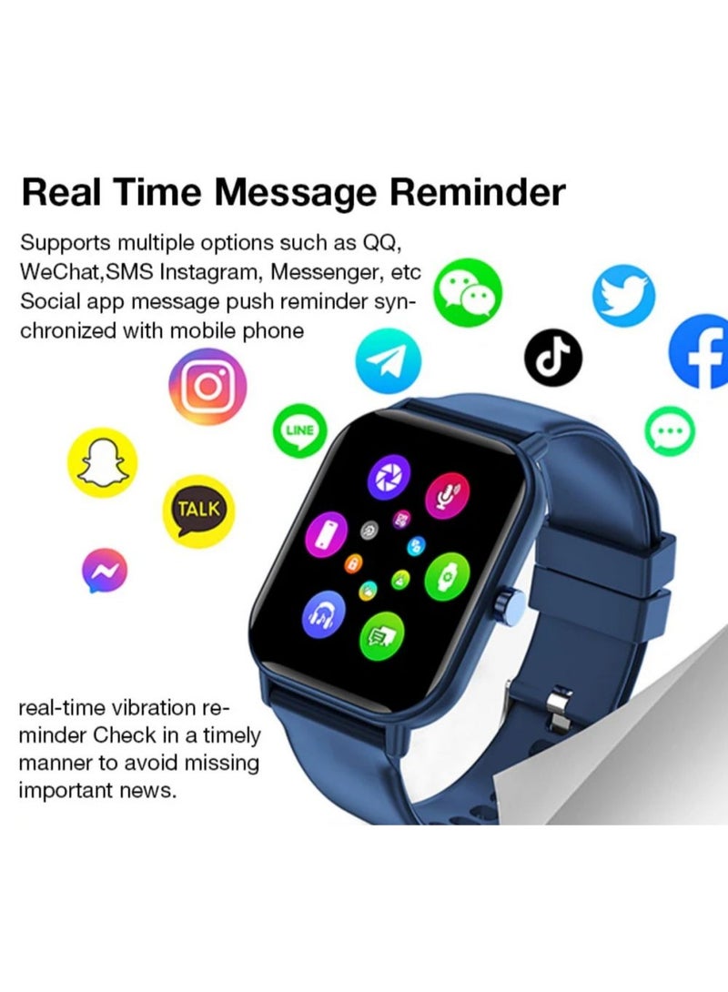 Aolon GTS 2024 Smart Watch – Bluetooth Calling, 1.83" Full Touch Display, 100+ Sports Modes - Image 2