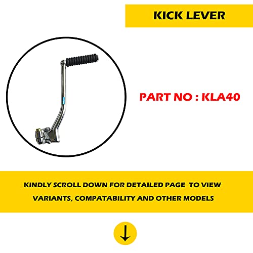 NIKAVI KLA40 Kick Lever Assembly Compatible for Hero Splender Pro - Image 2