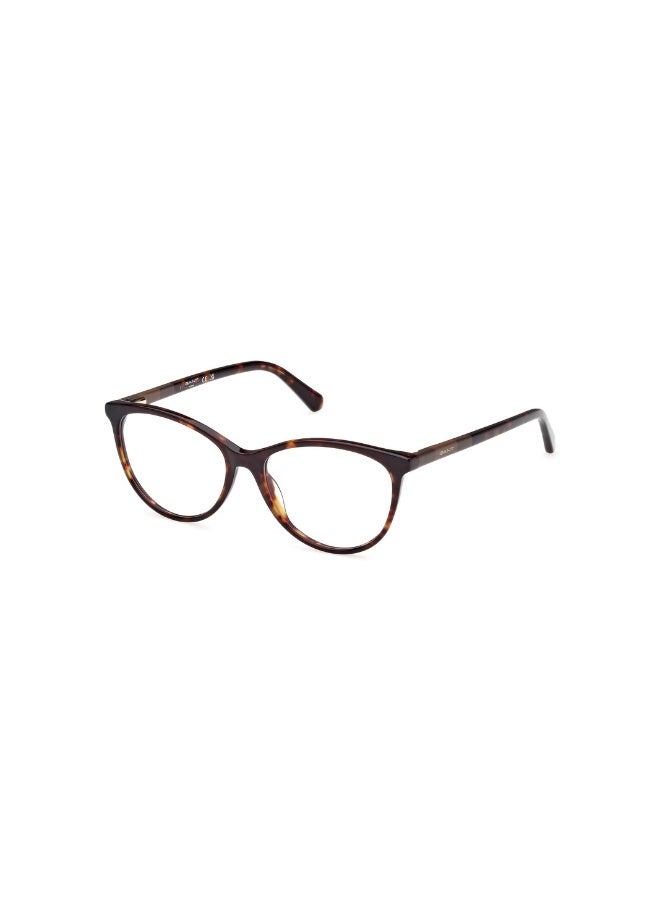 GANT Ga4149 Cat Acetate Frames For Women Size 52, Coloured Havana - Image 1