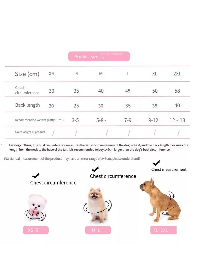 A.M Dog and cat clothes autumn and winter warm flannel mermaid two-legged clothes for small and medium dogs pet supplies - Image 2