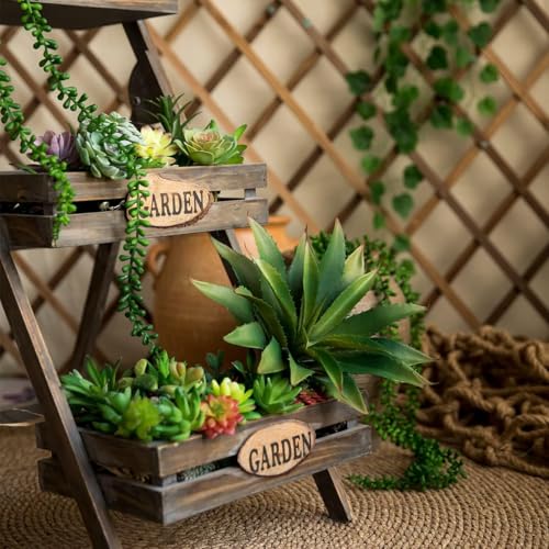 JUSTOYOU Large 12.5" Artificial Succulents Aloe Plants Real Touch Fake Flowers Unpotted for Home Wedding Festival Arrangement (1, Green) - Image 2