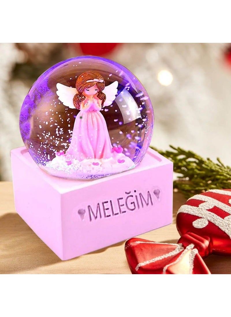 MD My Angel Lighted Snow Globe Gift  - Image 1