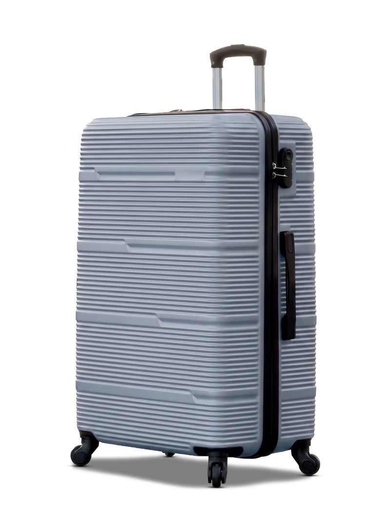 ZAAPPY Hard Shell Horizon Line ABS Lightweight 28 Inch (30-35kg) Luggage, Combination Lock Suitcase - Image 1