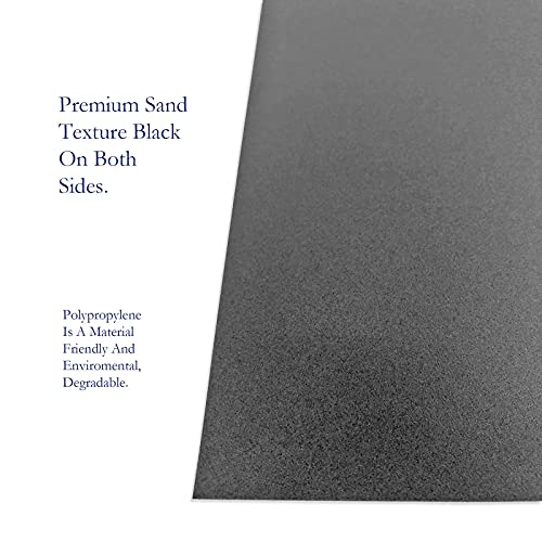 TOTiyea 100 Pack 16 Mil Poly Binding Covers, Sand Texture Binding Presentation Covers, Letter Size, Square Corners, Un-Punched, Black Color - Image 4