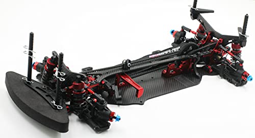 GTBRacing SPECR R1 110 RC 110 4WD Electric Touring Car Carbon Fiber Main Chassis Frame Assembled - Image 1
