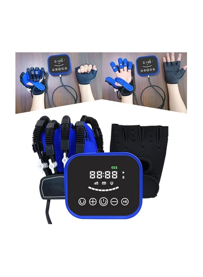 WUSFAR Rehabilitation Robot Glove Hand Rehabilitation Device for Stroke Hemiplegia Hand Function Recovery Finger Trainer,Right-XL (Color : Left, Size : M) - Image 1