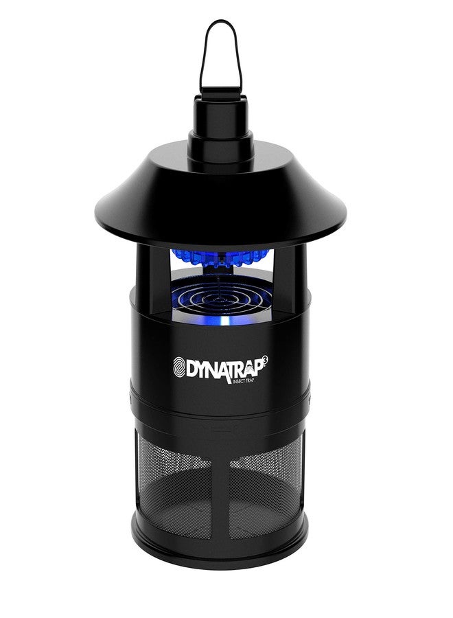 DynaTrap DT160 1/4 Acre Mosquito Trap & Flying Insect Trap - Kills Mosquitoes, Flies, Gnats, Wasps, & Other Flying Insects - Mosquito Zapper & Bug Zapper Outdoor Alternative - Black - Image 1
