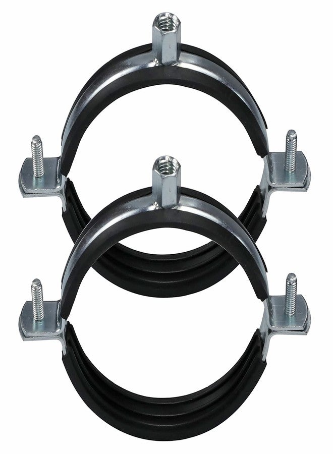 AKIHISA 5 PCS Split Ring Pipe Hanger Heavy Duty Adjustable Pipe Bracket Clamp Wall Mount Ceiling Mount Pipe Support ID 3.5 Inch(89mm) - Image 1