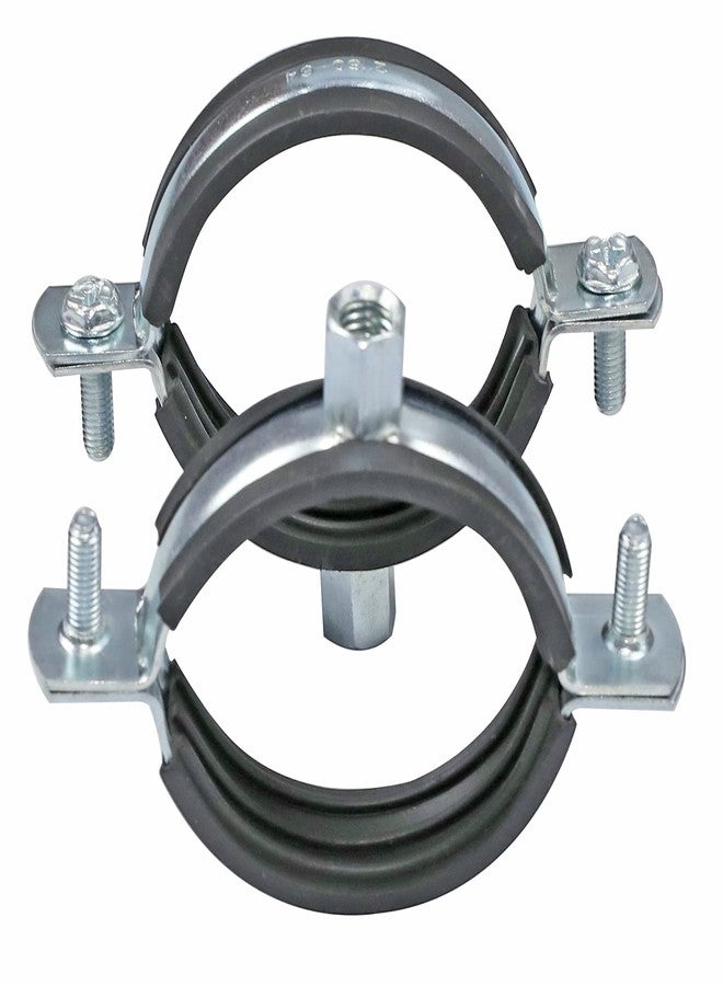 AKIHISA 5 PCS Split Ring Pipe Hanger Heavy Duty Adjustable Pipe Bracket Clamp Wall Mount Ceiling Mount Pipe Support ID 3.5 Inch(89mm) - Image 5