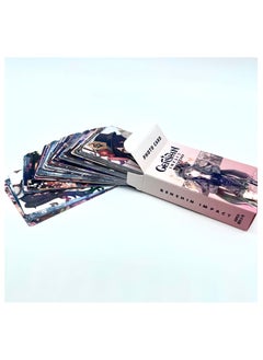 Generic 50pcs non-repetitive laser LOMO cards -Genshin Impact Hu Tao  - Image 2