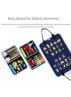 Generic Dementia Products for Elderly, Busy Blanket for Dementia Patients, Alzheimers Activities for Seniors, Gifts for Adult Dementia Patients, Dementia Therapy Aid Fidget Blanket Product, Elderly Gifts  - Image 4