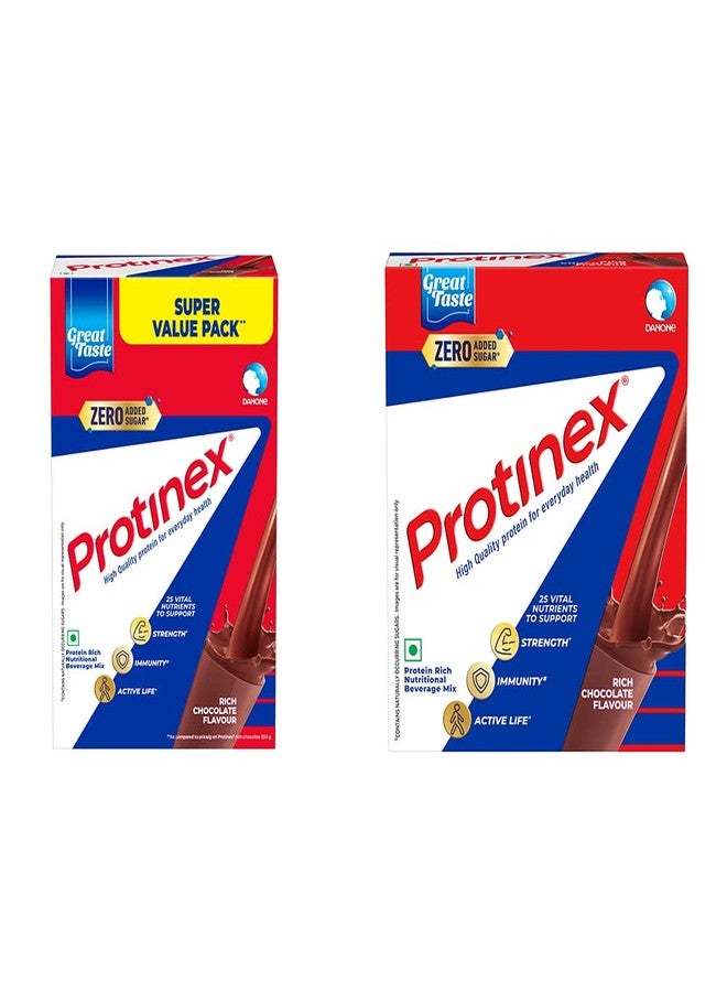 Protinex Health And Nutritional Drink Mix with High protein & 10 Immuno Nutrients, Tasty Chocolate, 1 Kg & Health And Nutritional Drink Mix with High protein&10 Immuno Nutrients, Tasty Chocolate, 250g - Image 1