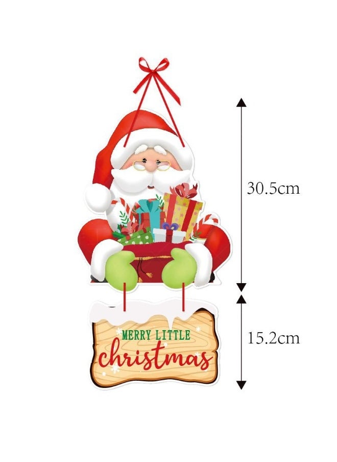 Beauenty Party decoration Santa style door hangers 