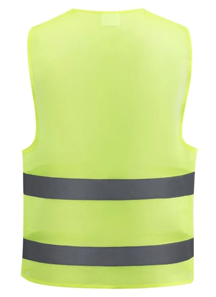 Generic Men's and Women's High Visibility Reflective Safety Vests Mesh 10 PCS  - Image 2