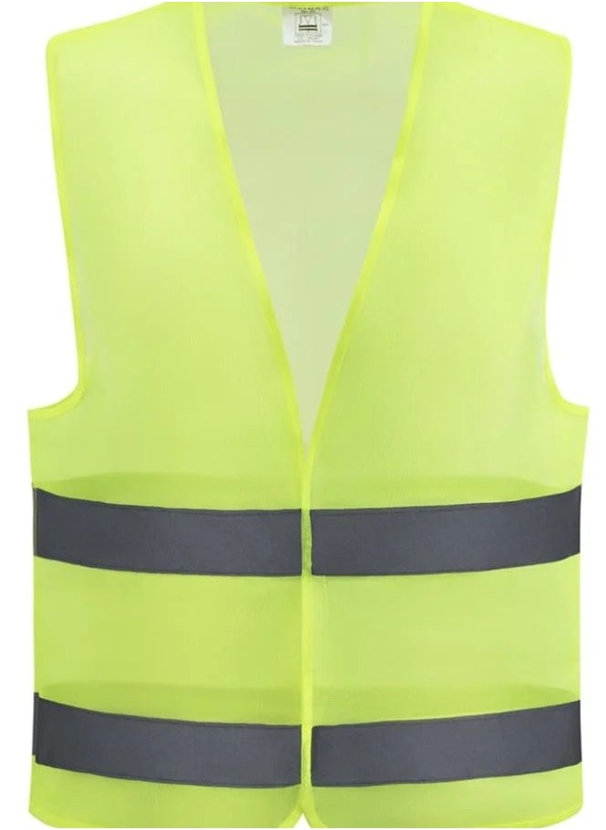 Generic Men's and Women's High Visibility Reflective Safety Vests Mesh 10 PCS  - Image 1