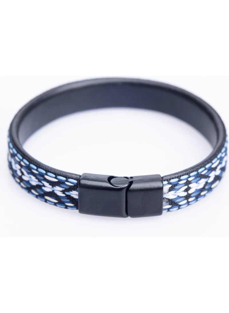 Tudors Men's Leather Bracelet