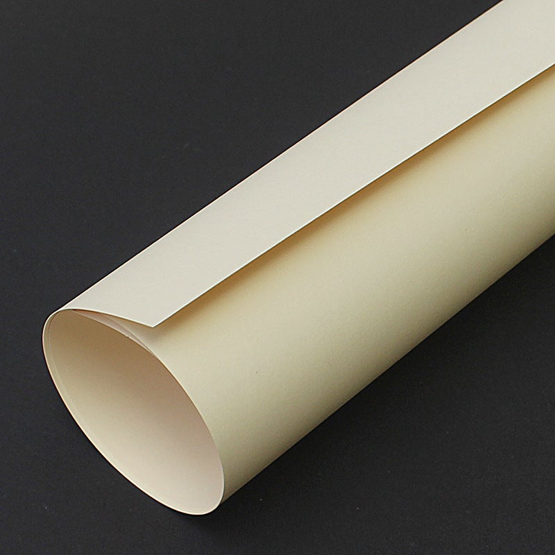 Generic Wholesale 180g 4K color cardboard 8k hard cardboard thick painting decoration kindergarten diy hand origami rice white 