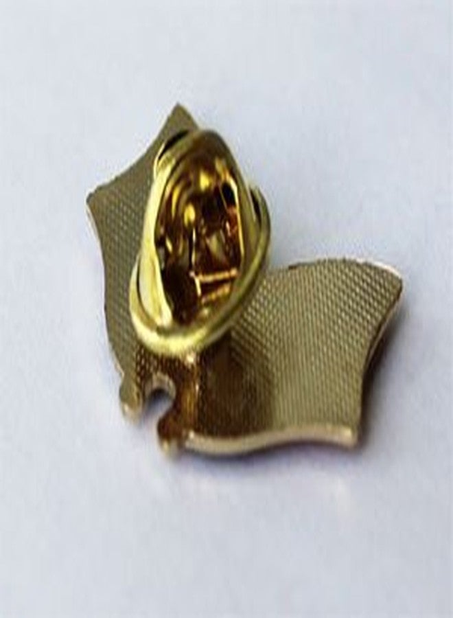 Flagline USA and Guam Flag Die-struck Metal Friendship Lapel Pin with Butterfly Clasp Closure - Image 3