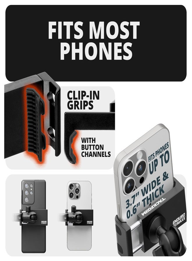 Tackform Link Vent Mount Universal Phone Holder - Compatible with 2020-2025 Ford Transit (Excluding Connect) | Not for Use with Factory 12" Screen | All-Metal | Professional Grade, Heavy-Duty | Black - Image 4