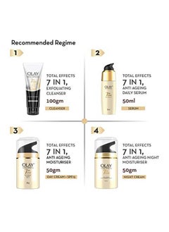 Olay Face Wash Total Effects 7 In 1 Exfoliating Cleanser, 100G  - Image 5