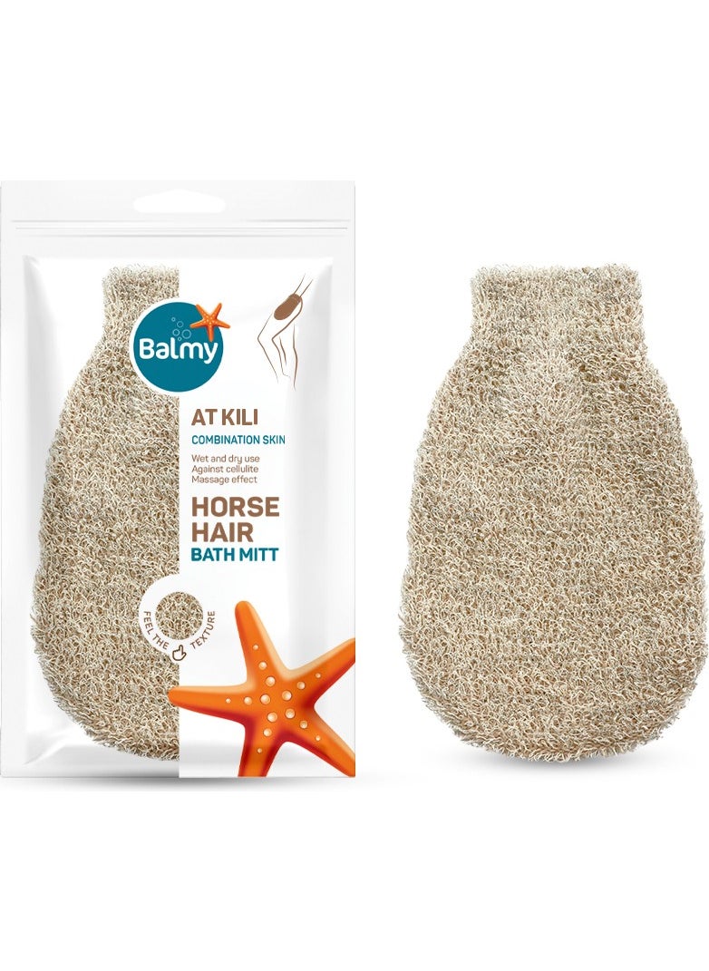 Balmy Horsehair Bath and Massage Glove  - Image 1