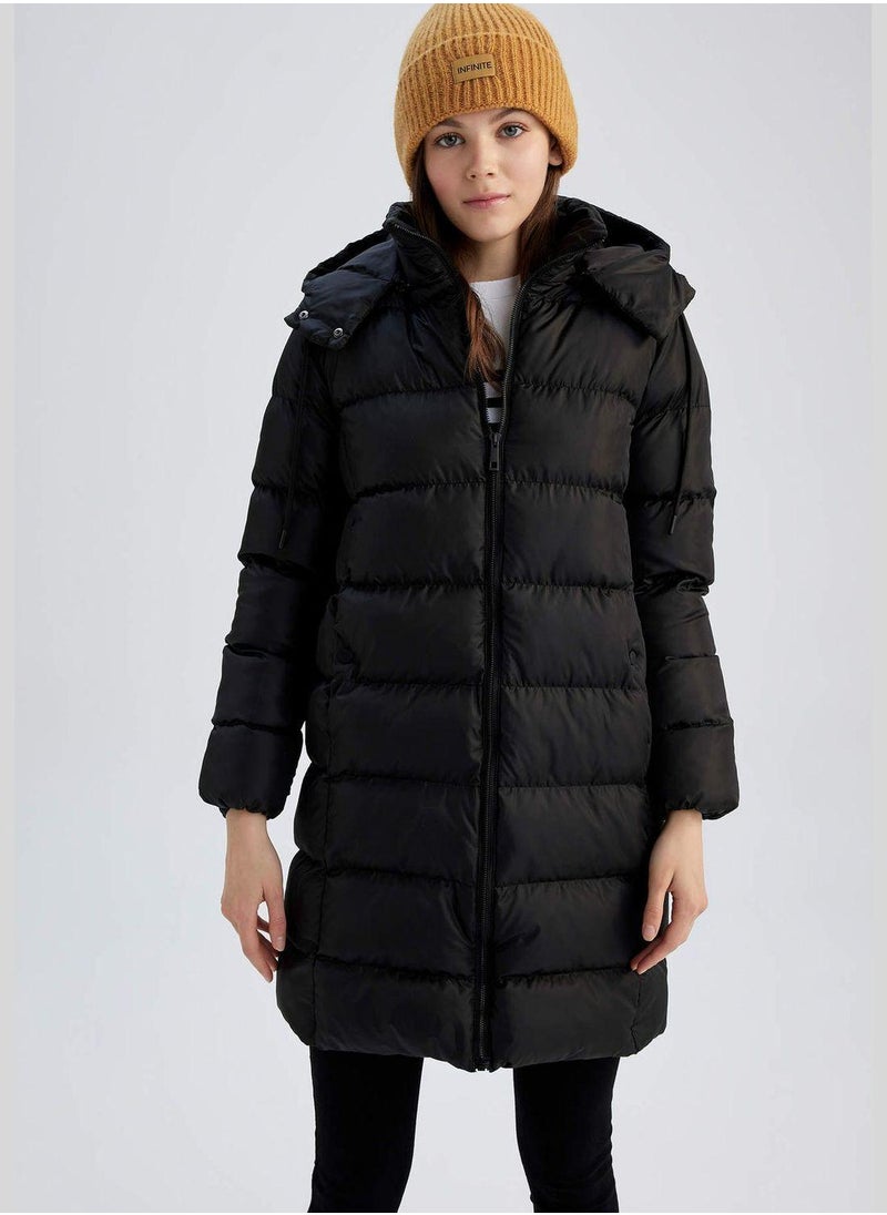 DeFacto Woman Hooded Coat  - Image 1