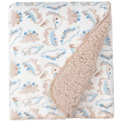 Baby Essentials Sherpa Fleece Baby Blanket 35x30 – Super Soft, Warm Reversible Baby Blankets for Newborns, Infants, Toddlers, and Nursery - Image 1