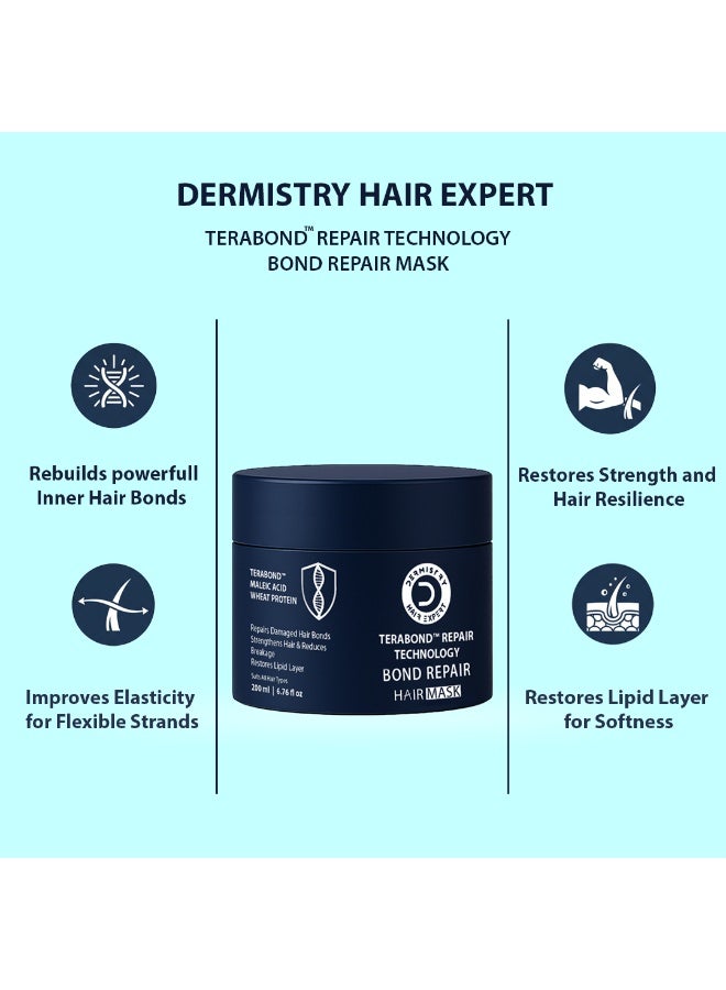 Dermistry Bond Repair Hair Mask & Serum for All Hair Types - Image 3