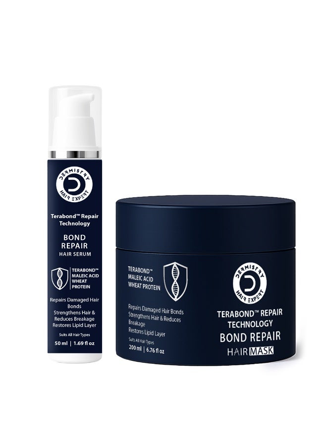 Dermistry Bond Repair Hair Mask & Serum for All Hair Types - Image 1
