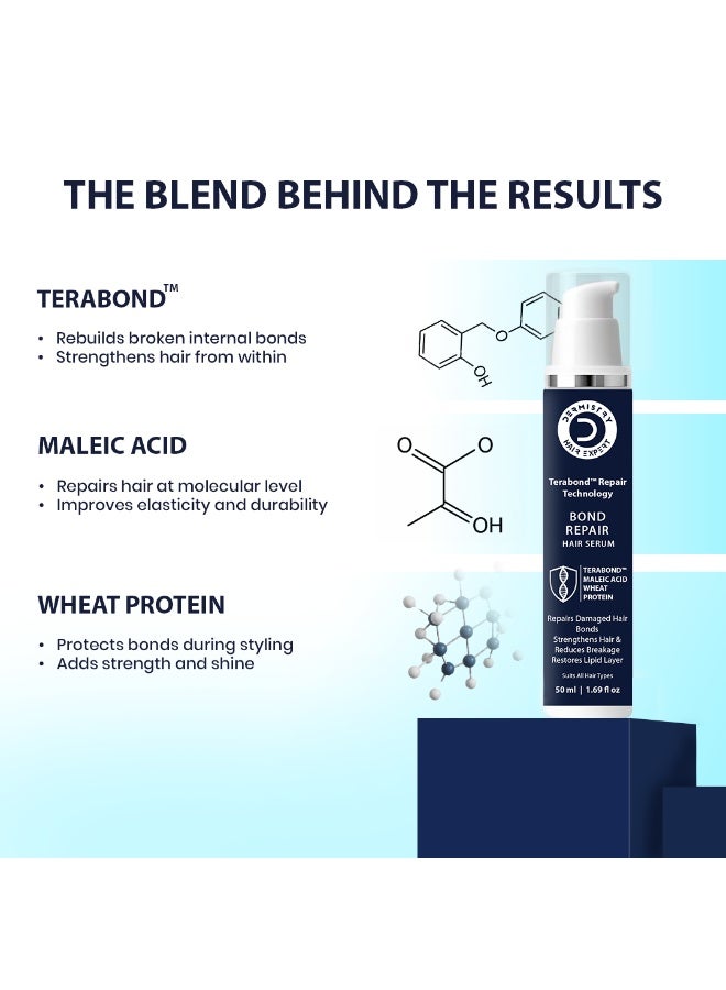 Dermistry Bond Repair Hair Mask & Serum for All Hair Types - Image 4